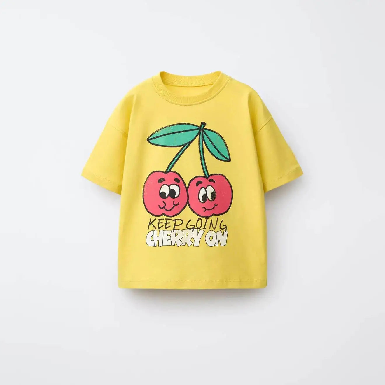 Printed Cartoon T-shirt For Kids Clothing Summer Costume Simple Fashion Baby Girl And Boy Short Sleeve Tees Tops Children Tshirt