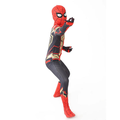 Superhero Spiderman Costume Set - Iron Miles Venom Bodysuit for Halloween  Christmas Cosplay