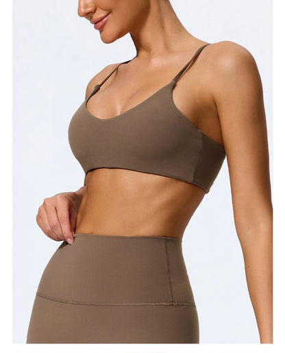 Women Sports Set – Summer Two Piece Gym Outfit With High Waist Leggings & Sleeveless Top