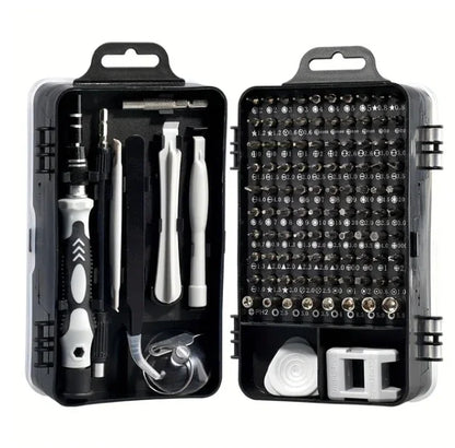 115-in-1 Magnetic Precision Screwdriver Set - Multifunctional Repair Tools Kit for DIY and Household Use