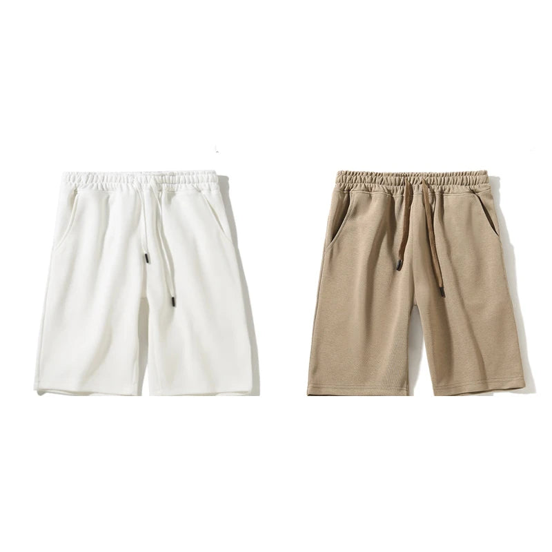 Cotton Capris Shorts – Breathable Sports Shorts for Men | Lightweight Spandex Blend