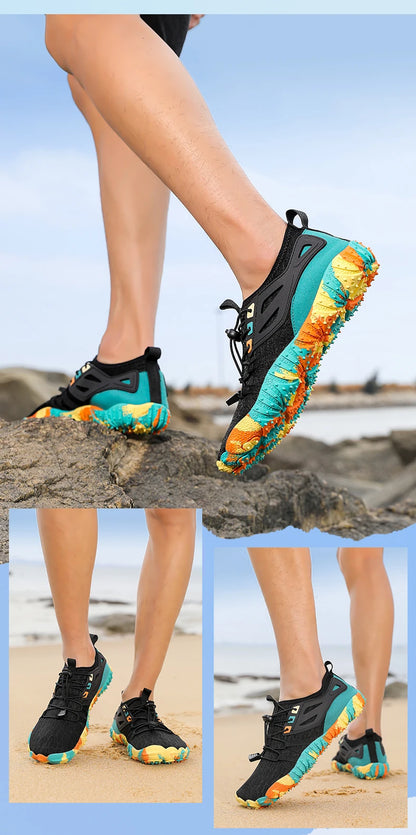 Aqua Shoes Barefoot Beach Shoes Adults Gym Outdoor Training Footwear Unisex Quick-Drying Breathable Sneakers