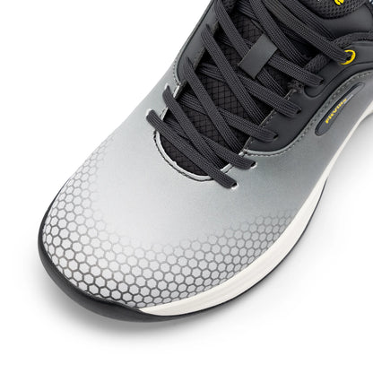 FitVille Wide Men's Golf Shoes Non-Slip Wear-Resistant Comfortable Pickleball Sports Shoes Suitable for Swollen Feet Relieve Toe