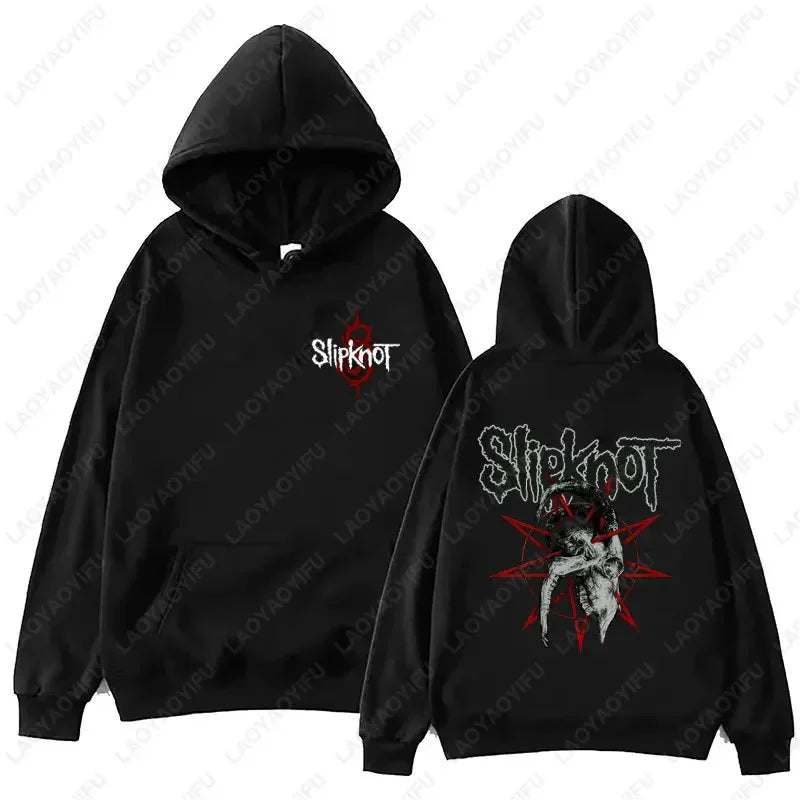 New Retro Casual Style S-Slipknot Rock Band Women Men Hoodie Sweatshirts Casual Clothes Hoody Warmth Streetwear Pullovers Top