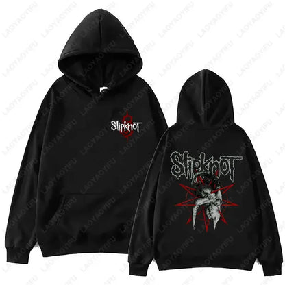 New Retro Casual Style S-Slipknot Rock Band Women Men Hoodie Sweatshirts Casual Clothes Hoody Warmth Streetwear Pullovers Top