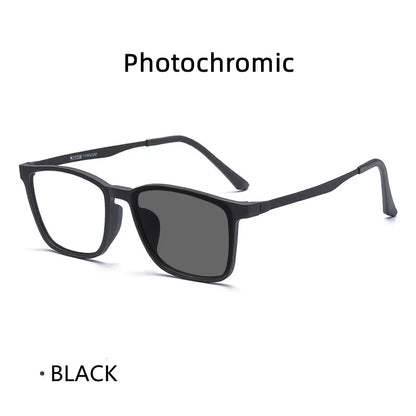Titanium Reading Glasses - Lightweight Rectangle Frame with Blue Light Blocking