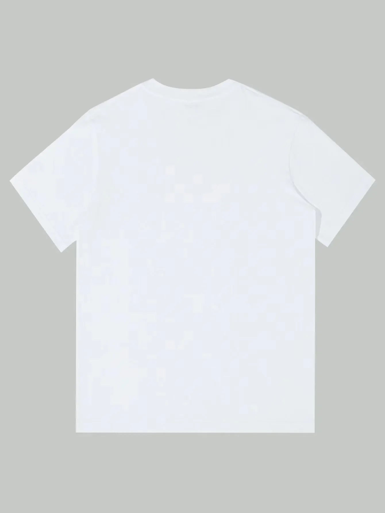 Men's Breathable T-Shirt - Soft Cotton Round Neck Short Sleeve Casual Tee