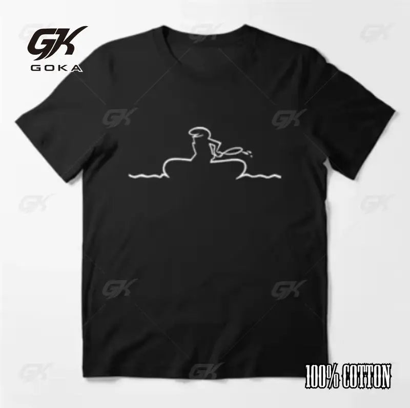 Summer T Shirts for Men Balum La Linea Funny Graphic Tshirt Cotton Comfortable Premium Camisetas Unisex Streetwear Fashion