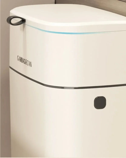 Hanging Trash Can - Stylish Kitchen  Bathroom Waste Bin with Flip Cover