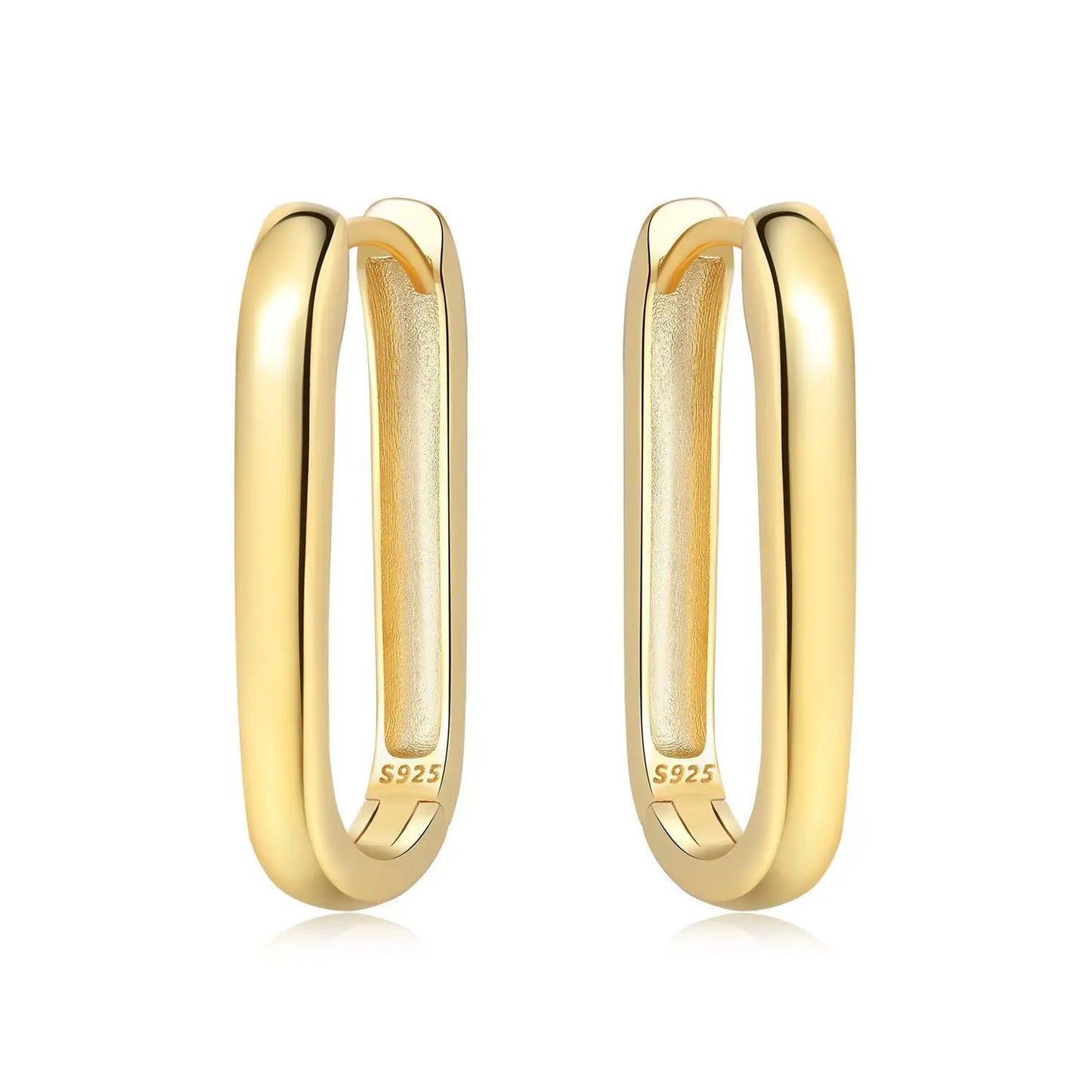 925 Sterling Silver Simple Pearl Earrings Jewelry Hoop Earrings Zircon Stud Earrings For Women Jewelry Fine Birthday Party Gifts