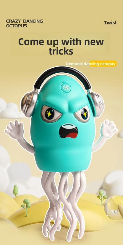 Dancing Octopus Kid Electronic Pet Toys Cartoon Interactive Development Moving Education Toddler Toy Gift Creative Birthday Gift