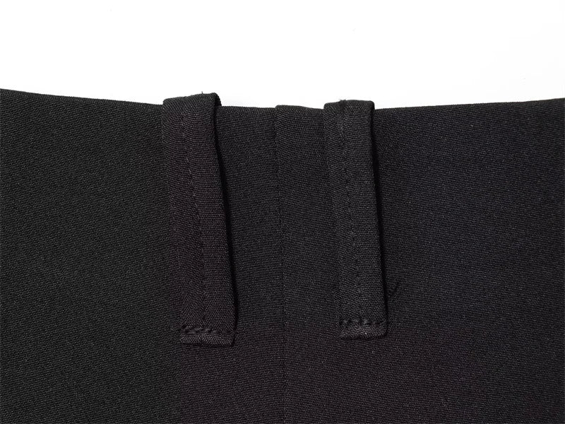 Women's Black Shorts – Cropped Casual Commuter Shorts
