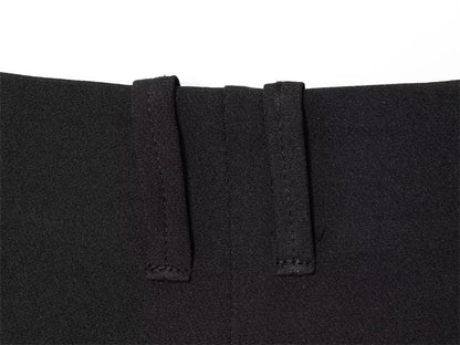 Women's Black Shorts – Cropped Casual Commuter Shorts