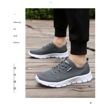 YRZL Tennis Shoes for Men Lightweight Sneakers High Quality Breathable Outdoor Athletic Jogging Sport Running Walking Man Shoes