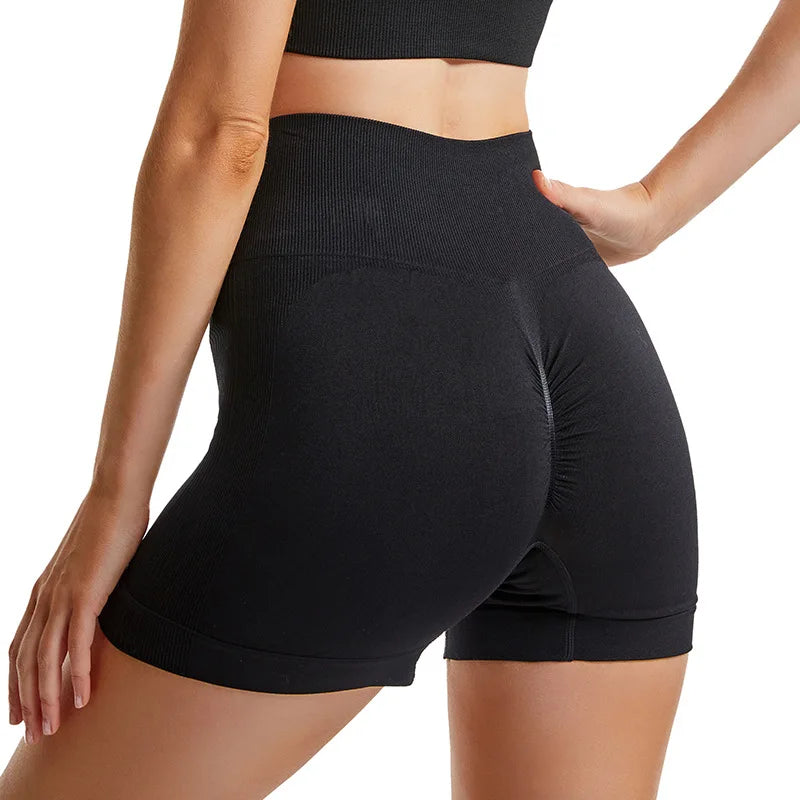 Peach Butt Fitness Fast Dry Running Sports Tight Yoga Shorts Lady's Shock Proof Yoga Beauty Vest Fitness Sports Bra Set