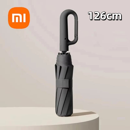 Xiaomi 126cm Extra Large Umbrella Wind-resistant Rain-resistant Dual-purpose UV-resistant Fully Automatic Ring-buckle Umbrella