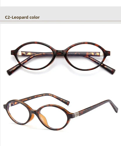 Oval Reading Glasses - Classic Oval Frames With Photochromic Lenses For Women Small Frames