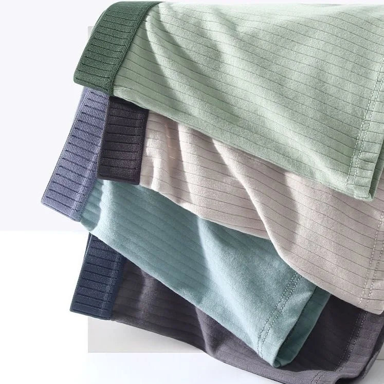7Pcs Men's Cotton Panties Underwears Boxers Men Underpants Pure Cotton Thermal for Man Breath Able Homme Sexy Soft Male Short