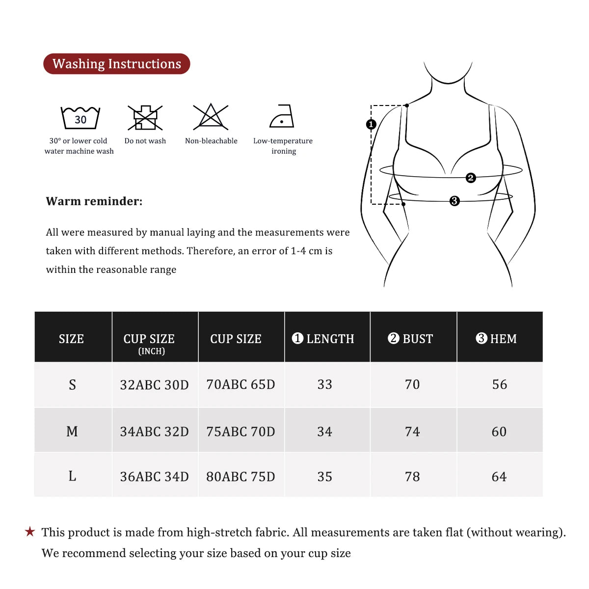Women Crop Top - Backless Sports Crop Tee With High Compressive Waistband