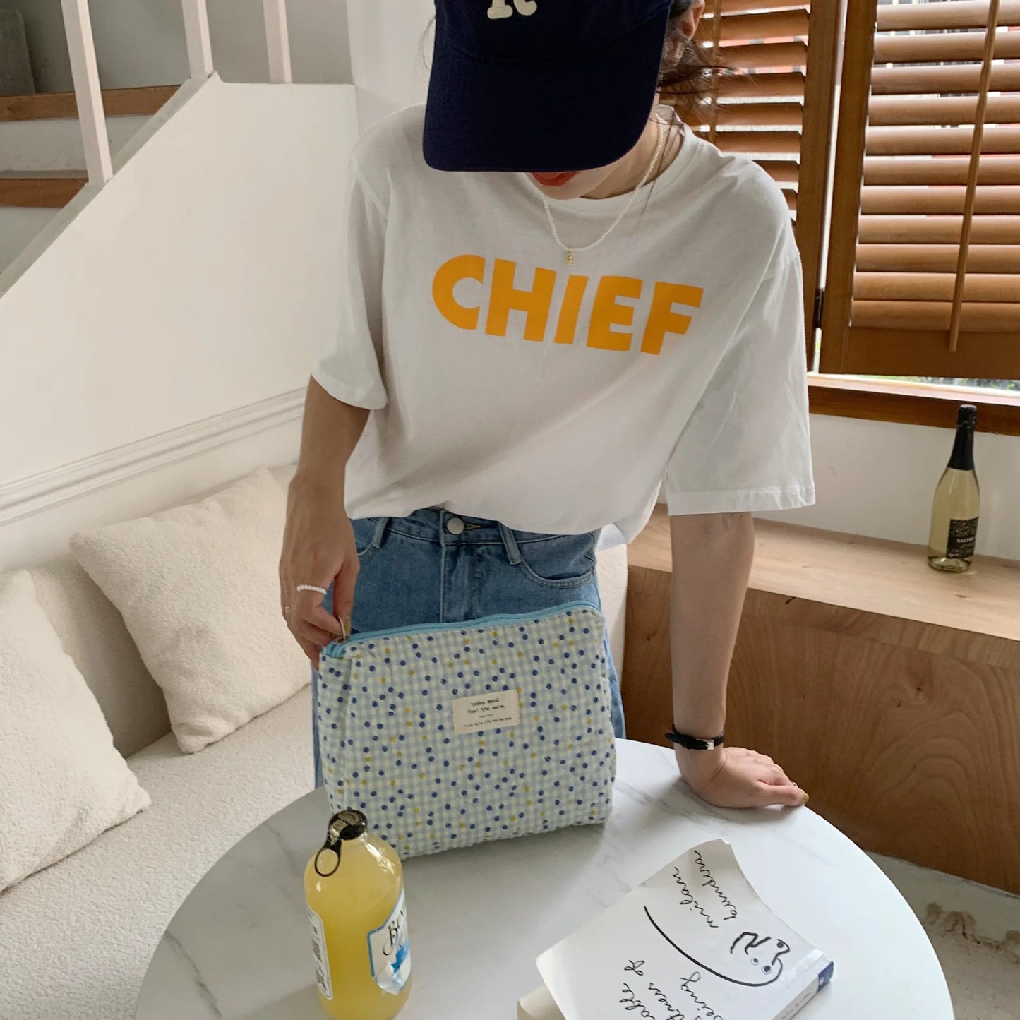 Baby Diaper Bag Cartoon Print Nappy Bag Zipper Handbag Carry Pack Travel Outdoor Diaper Storage Bag Multi Functional Storage Bag