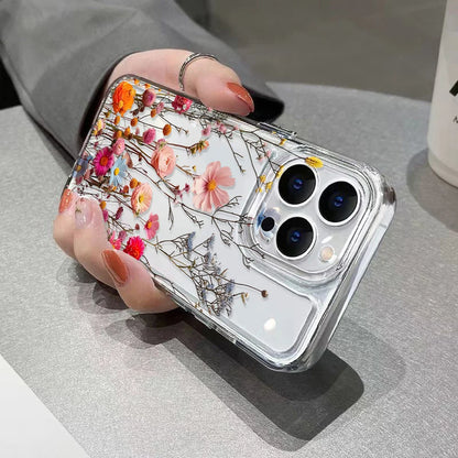 Cute Flower Clear Case For Samsung Galaxy A56 5G A57 A36 S26 S25 Ultra S24 FE S23 Case A37 A55 A54 A26 A07 A17 Shockproof Cover