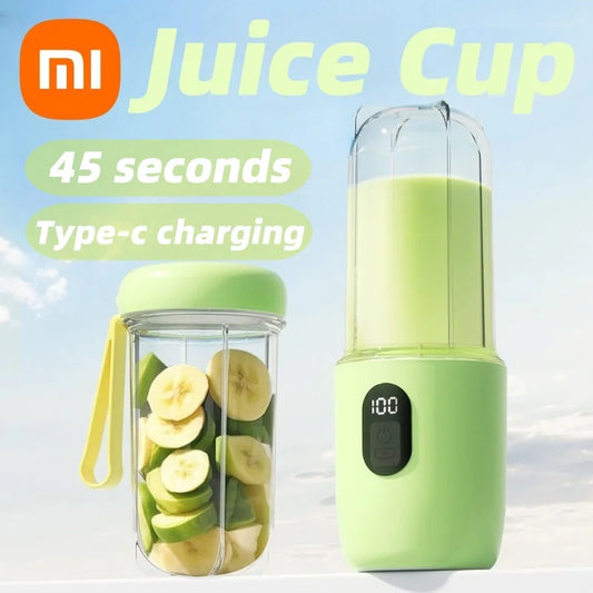 Xiaomi Portable USB Blender - Cordless Mini Juicer for Smoothies  Protein Shakes