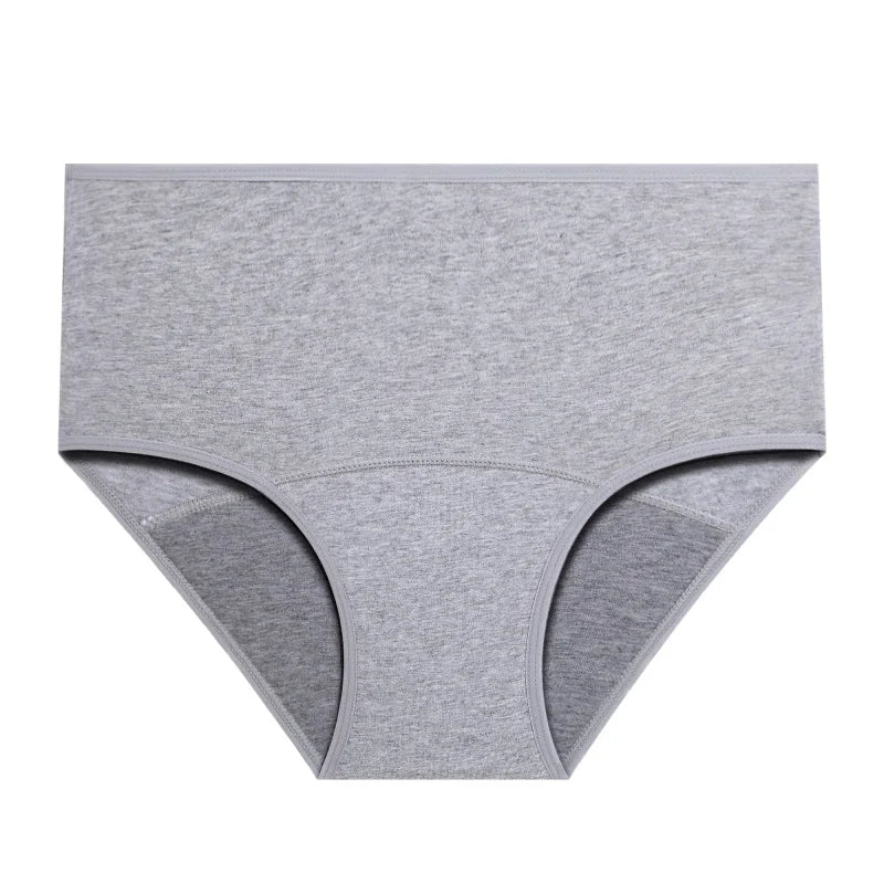 Women's Cotton High Waist Menstrual Period Underwear Seamless Absorption Leakproof Lingerie Breathable Physiological Panties New