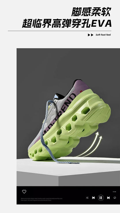2026 Air Cushion Running Shoes Jogging Marathon Men Sports Breathable Lightweight Women's Comfortable Nonskid Leisure Sneakers