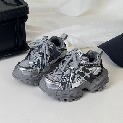 Children's Sports Shoes – Kids Running Shoes With Soft Sole & Lace-Up Design