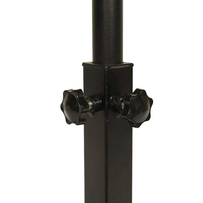 C Shaped Side Table – Mobile Coffee Table With Wheels | Adjustable Height Wooden Storage