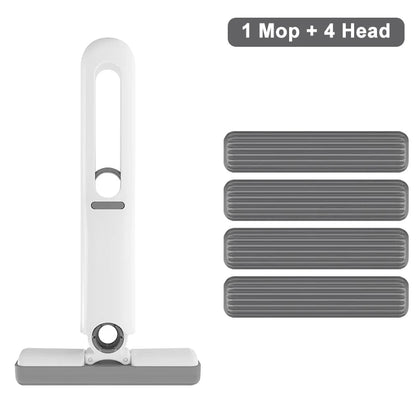 Portable Mini Squeeze Mop - Wet and Dry Sponge Mop for Home and Car