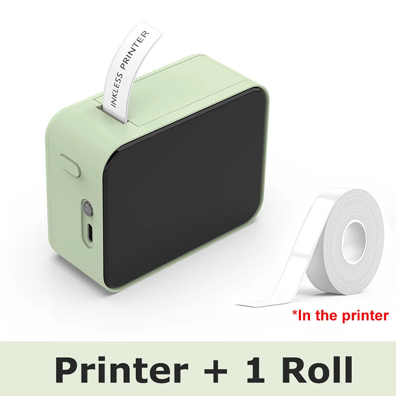 Marklife P15 Portable Thermal Printer Mini Label Printer Maker Inkless Self-adhesive Printing Machine Sticker Labeling Machine