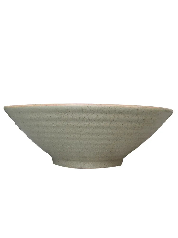 Japanese Ramen Bowl Set - Large Ceramic Tableware for Beef Noodle Soup