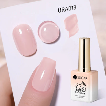 Jelly Gel Polish - Eco Friendly Semi Permanent UV LED Nail Polish for Salon Use