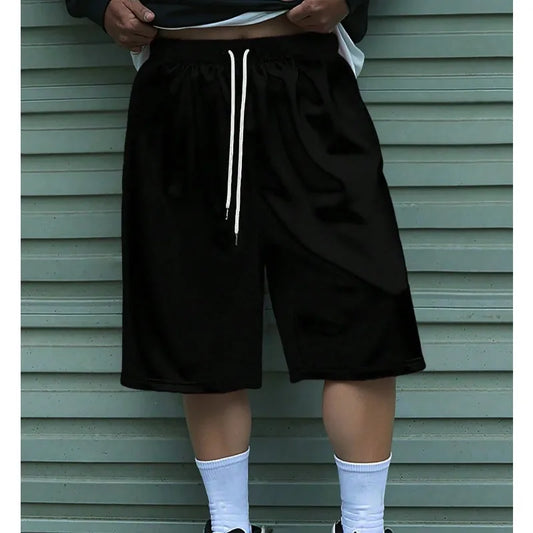 Men's Solid-Color Shorts – Y2K Street Style Summer Sports Shorts