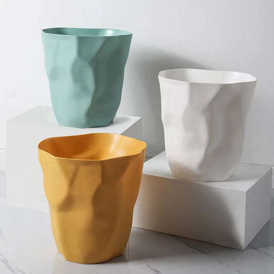 Irregular Trash Can - Creative Bathroom Waste Bin for Home