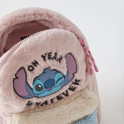 Disney Stitch Mini Backpack - Cute Kids Schoolbag for Boys and Girls - ZOOMNSTORE