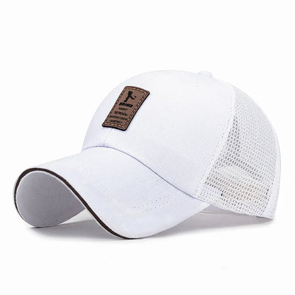 Baseball Cap Mens Mesh Sun Hat Outdoor Sports Golf Sunshade Caps Four Seasons Adjustable Hip-Hop Hats for Men Baseball Cap