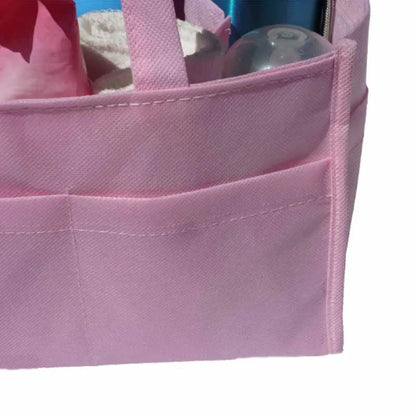 Portable Mummy Bag Bottle Storage Multi-Function Separate Bag Nappy Maternity Handbag Large Capacity Baby Tote Diaper Organizer