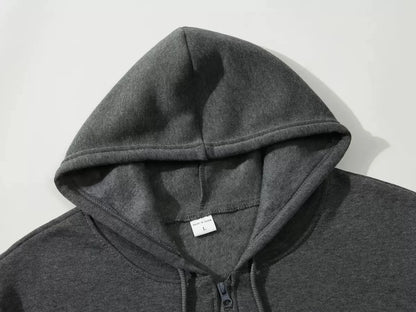 Y2K Zip-Up Hoodie, Men, Clothes with Graphic Prints, Hip Hop Style, Gothic 2025 Autumn Winter Keep Warm Long Sleeves Sweatshirt