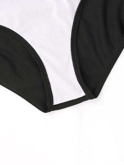 Women's Bikini Set - Lace Up Bareback Strap Two Piece Summer Beach Swimsuit