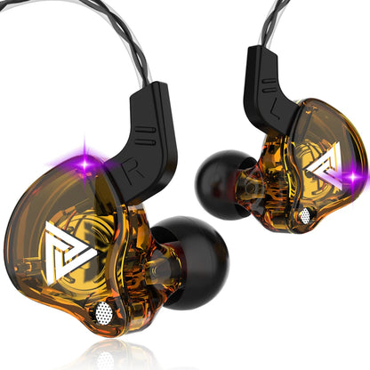 HiFi Wired Earphones – In-Ear Bass Stereo Earphones With Mic & Detachable Cable