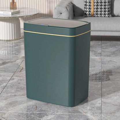 Smart Sensor Touchless Trash Can - Waterproof Electric Garbage Bin for Kitchen  Bathroom