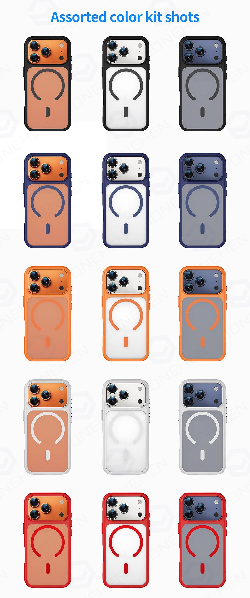 For Magsafe Skin Feel Transparent Phone Case For iPhone 17 16 15 Plus 14 13 12 Pro Max Air Metal Buttons Siliconen Bumper Cover