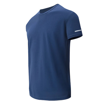 Men's Quick Dry T-Shirt - Four Season Sports Tee | Breathable Polyester, Plus Size
