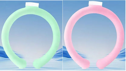 Summer Neck Cooling Ring Outdoor Running Fitness Fishing Cycling Travel Cool Neck Ring Portable Outdoor Cooling Accessories