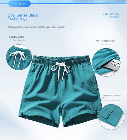 Running Shorts Summer Gym Sportswear Men Jogging Outdoor Sports Shorts Fitness Man Quick Dry Breathable Pants Male Clothing
