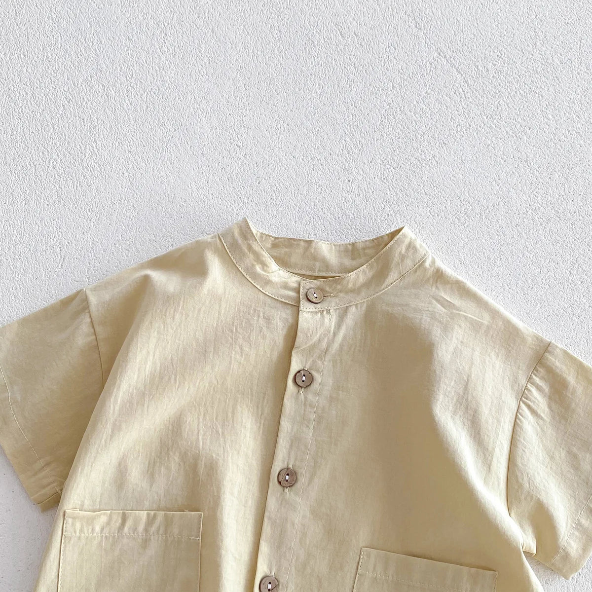MILANCEL Chidren Clothing Set Casual Boys Suit  Short Sleeve Shirt And Pants 2 PCs Clothes Suit