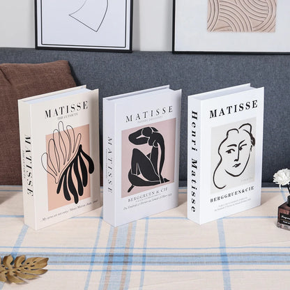 3Pcs Decorative Fake Books - Living Room Coffee Table Ornaments