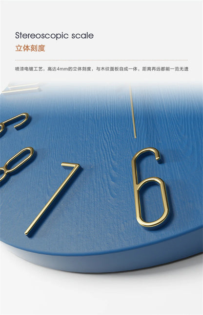 Battery-Powered 12-Inch Analog Wall Clock - Small Clock for Home Office Kitchen and Classroom